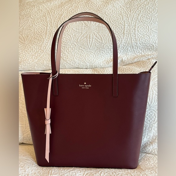 Kate Spade | Lawton Way Rose | tote | cherrywood - Picture 5 of 11